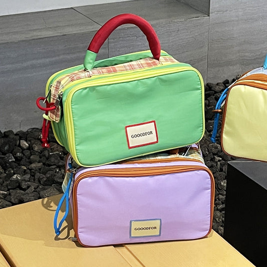 Portable Makeup Large-capacity Hand-held Toiletry Bag