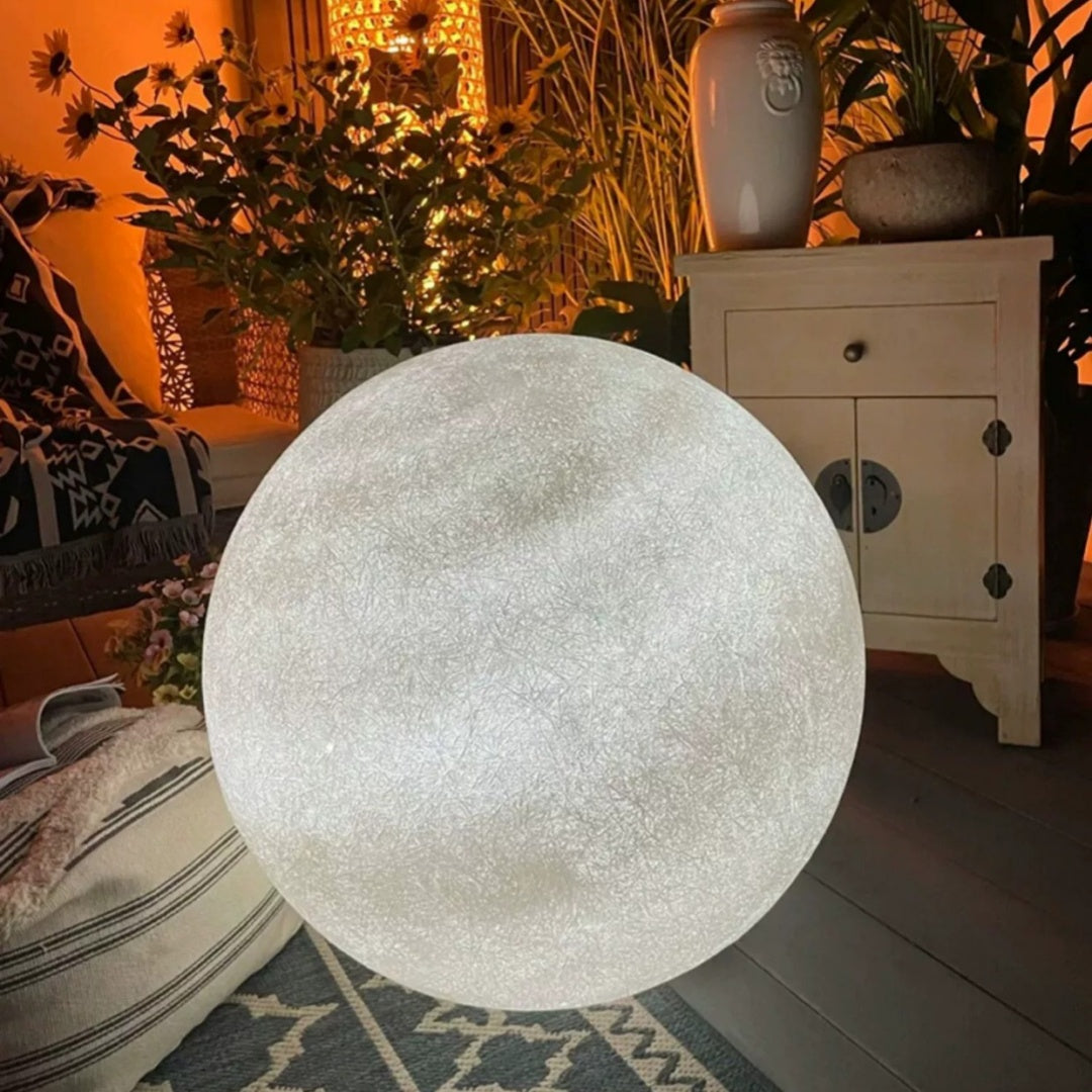 Creative Home Decor Internet-Famous Moon Floor Lamp