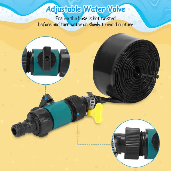 Children's Trampoline Sprinkler Outdoor Water Park Sprinkler, Suitable For Children's Outdoor Water Game Toys