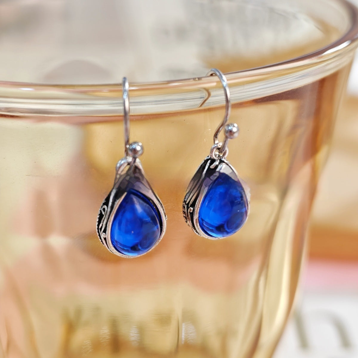 Best-selling Water-drop Earrings Retro And Creative Design For Women