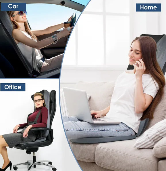 Shiatsu Neck Back Massager With Heat Full Body 3D Kneading Massage Chair Pad Multifunctional Massage Pad For Home Car Driver Seat