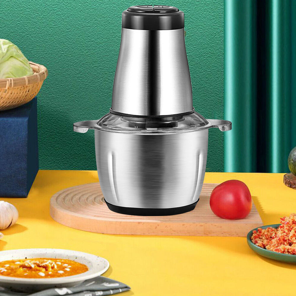 2L Electric Meat Grinder Mincer Mixer Blender Food Chopper Processor Blender UK