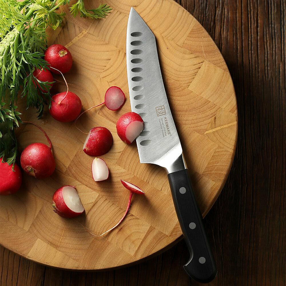 2-Piece Chef's Knife And Kitchen Shears Set  Stainless Steel Slicing Knife  Gift Set