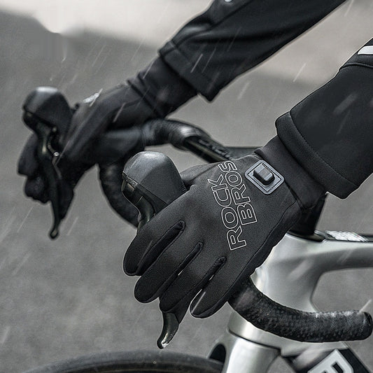 Charging Heating Warming Touchscreen-compatible Cycling Gloves