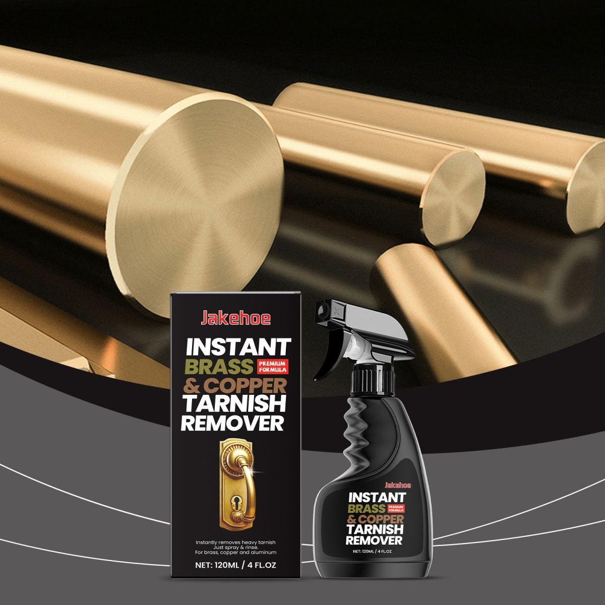 Brass Cleaner Rust Removal Water Stain Care