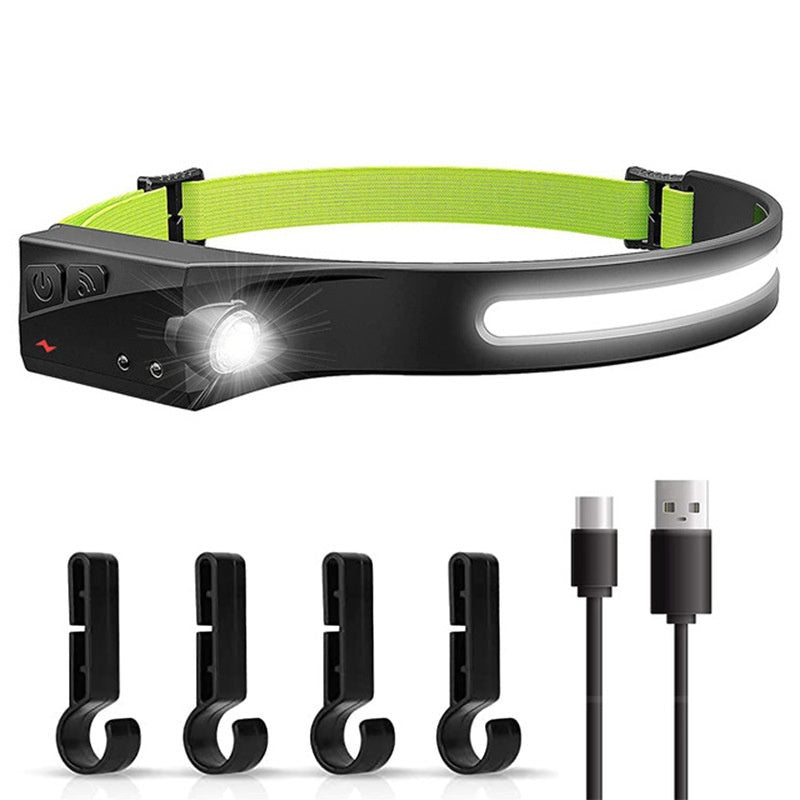 Charging Night Run Light Fishing Headlight Head Wear