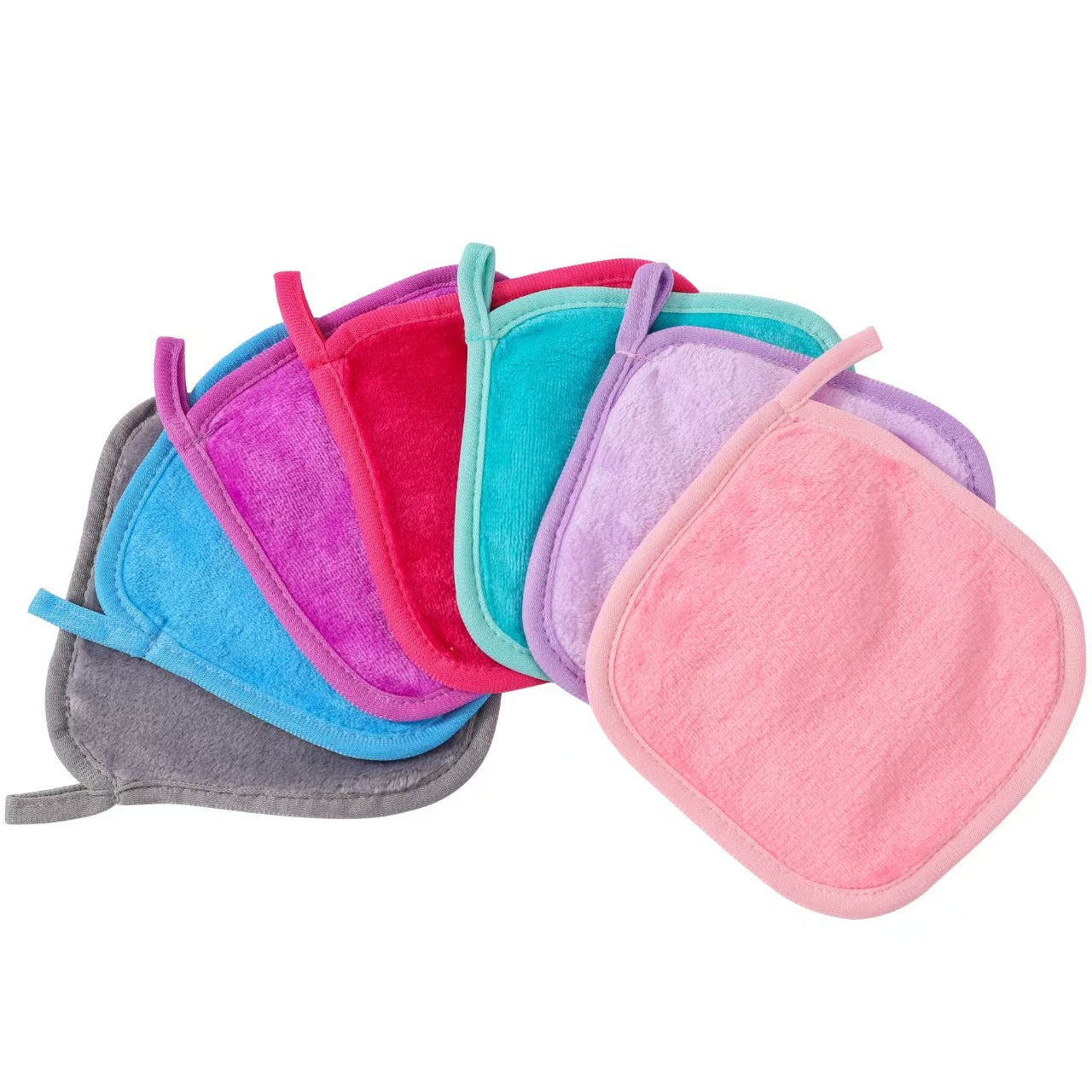 Clearwater Flannel Makeup-removing Towel Multicolor Thickened With A Hook