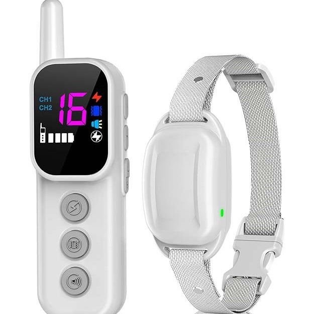 Remote Control Dog Training Device, Pet Training Tool, Color Screen, Small Dog Training Device, Anti-bark Collar, Miracle Dog Training Tool, Collar.
