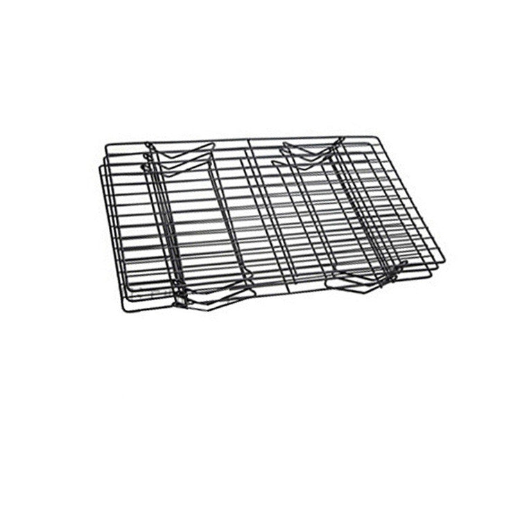 Bread 3-Tier Baking Black Non-Stick Cooling Rack