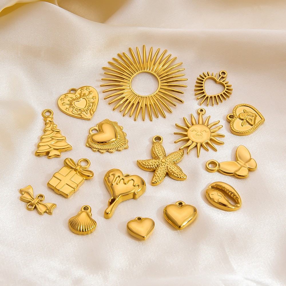 Sun Love Christmas Tree Ocean Accessories Necklace Pendant
