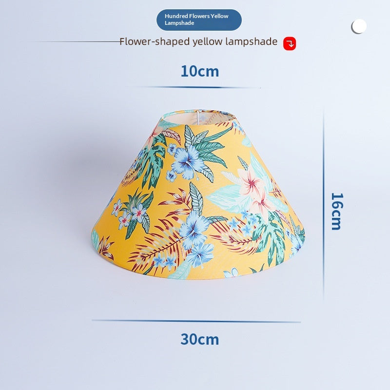 Pleated Fabric Anti-Glare Desk Lamp Shade