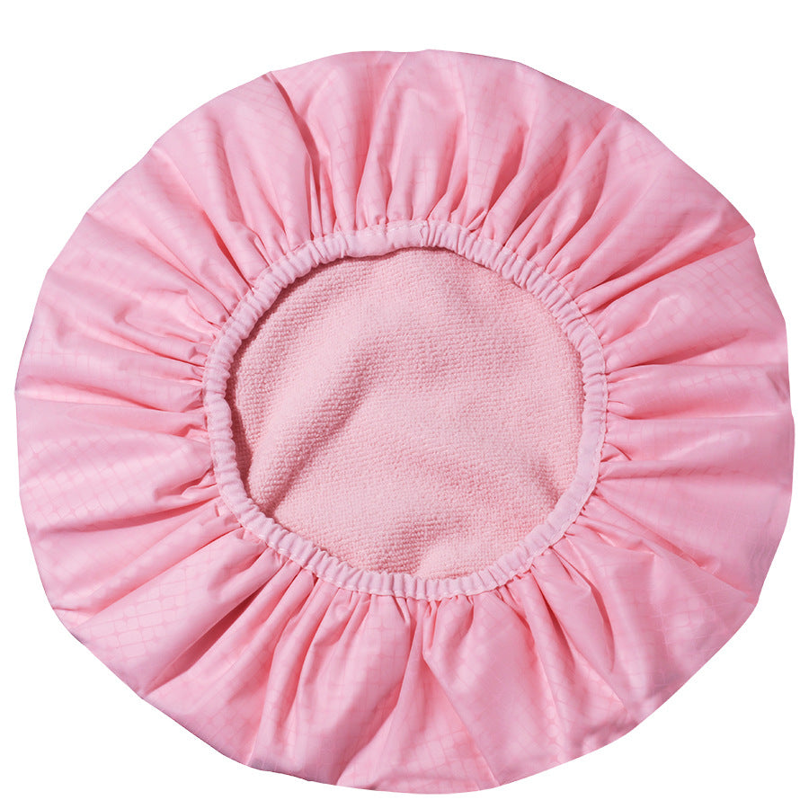 Portable Home Use Extra-Absorbent 3-in-1 Shower Cap
