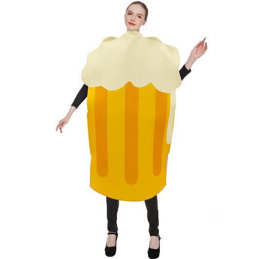 Best-selling St Patricks Day Costume Parade Outfit Beer Festival Print Green Hat Stage Performance Attire