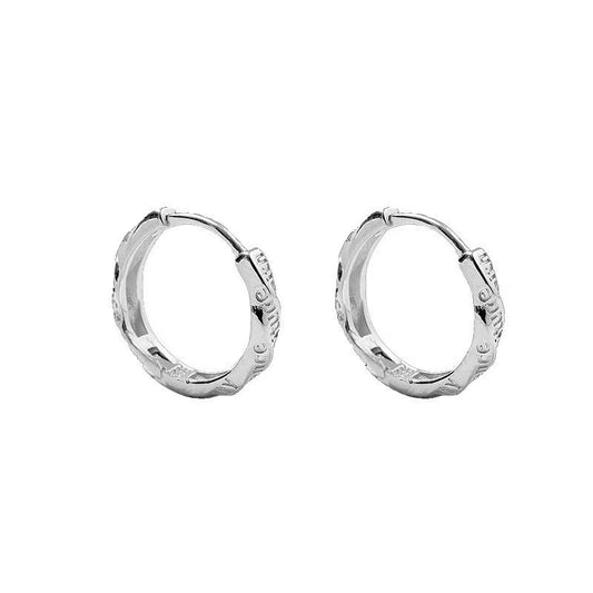 2026 Hot Fashion Men Casual Ear Studs, All-Match Upscale Texture Daily Jewelry, Vintage Retro Elegant Ear Clips For Trendy Ladies