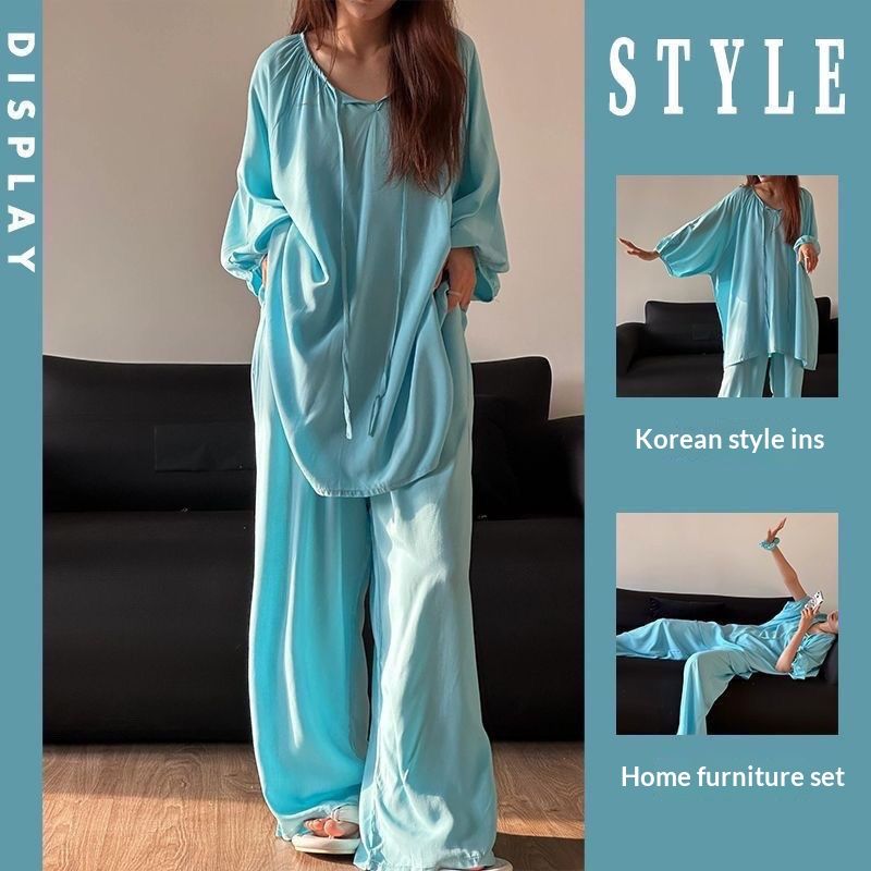 Three-quarter-sleeve Pants Set Suitable For Both Outdoor Wear And Lounging At Home
