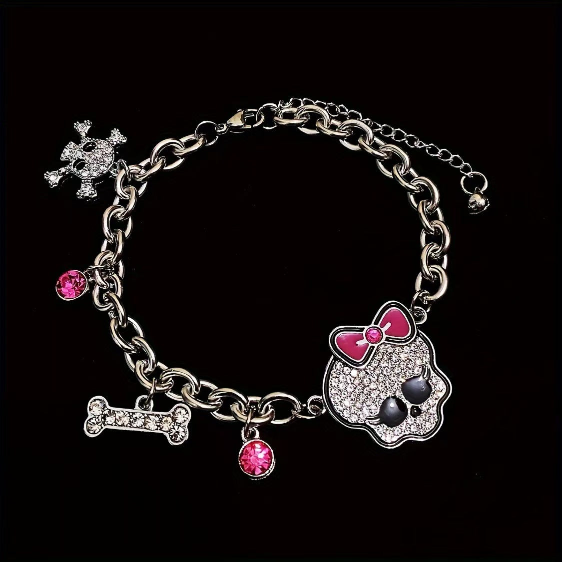 Alloy Pet Bone Alloy Earring Necklace Bracelet Jewelry Accessories