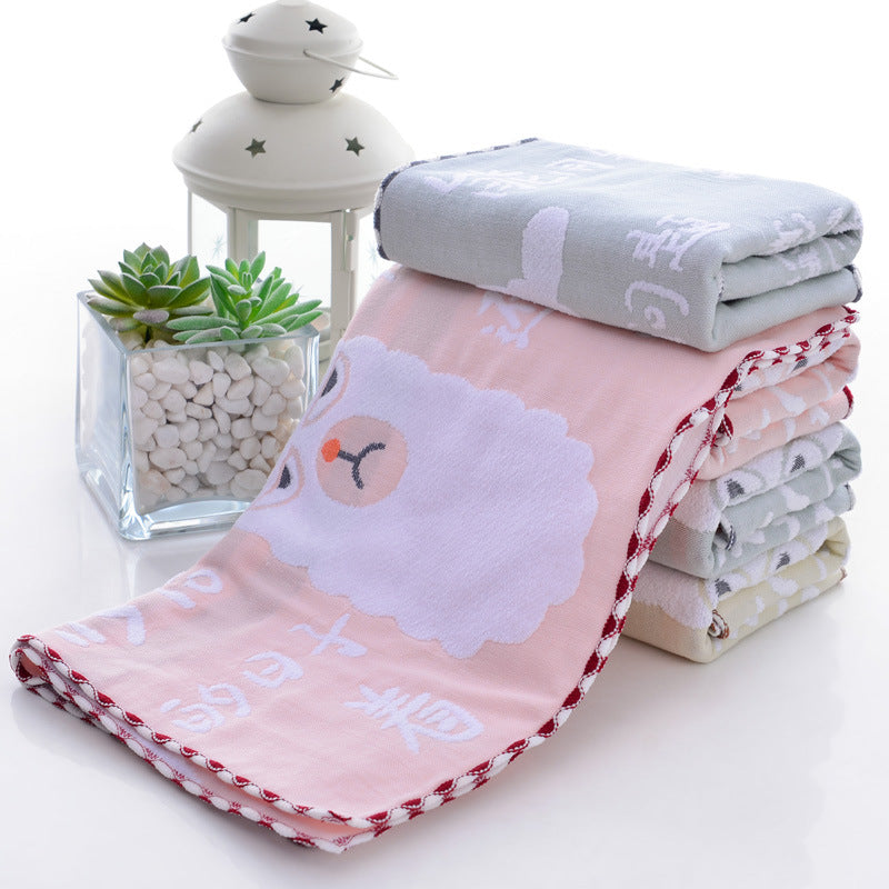Pure Cotton Towel For Home Use Soft And Highly Absorbent