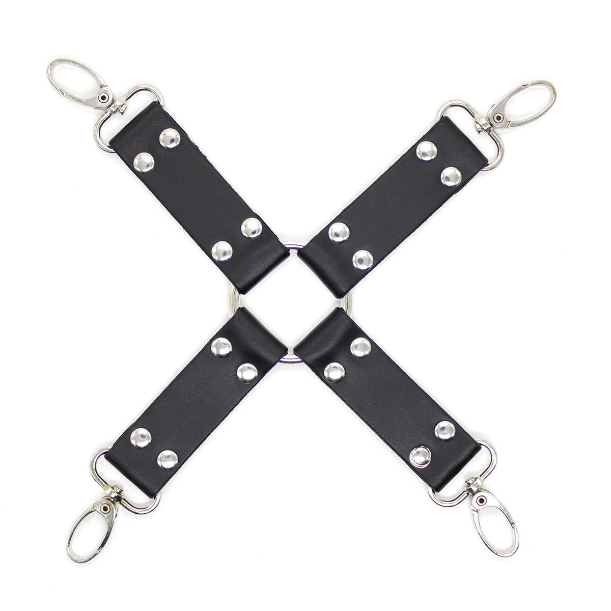 Personality Cross Buckle Connection Leather Toys