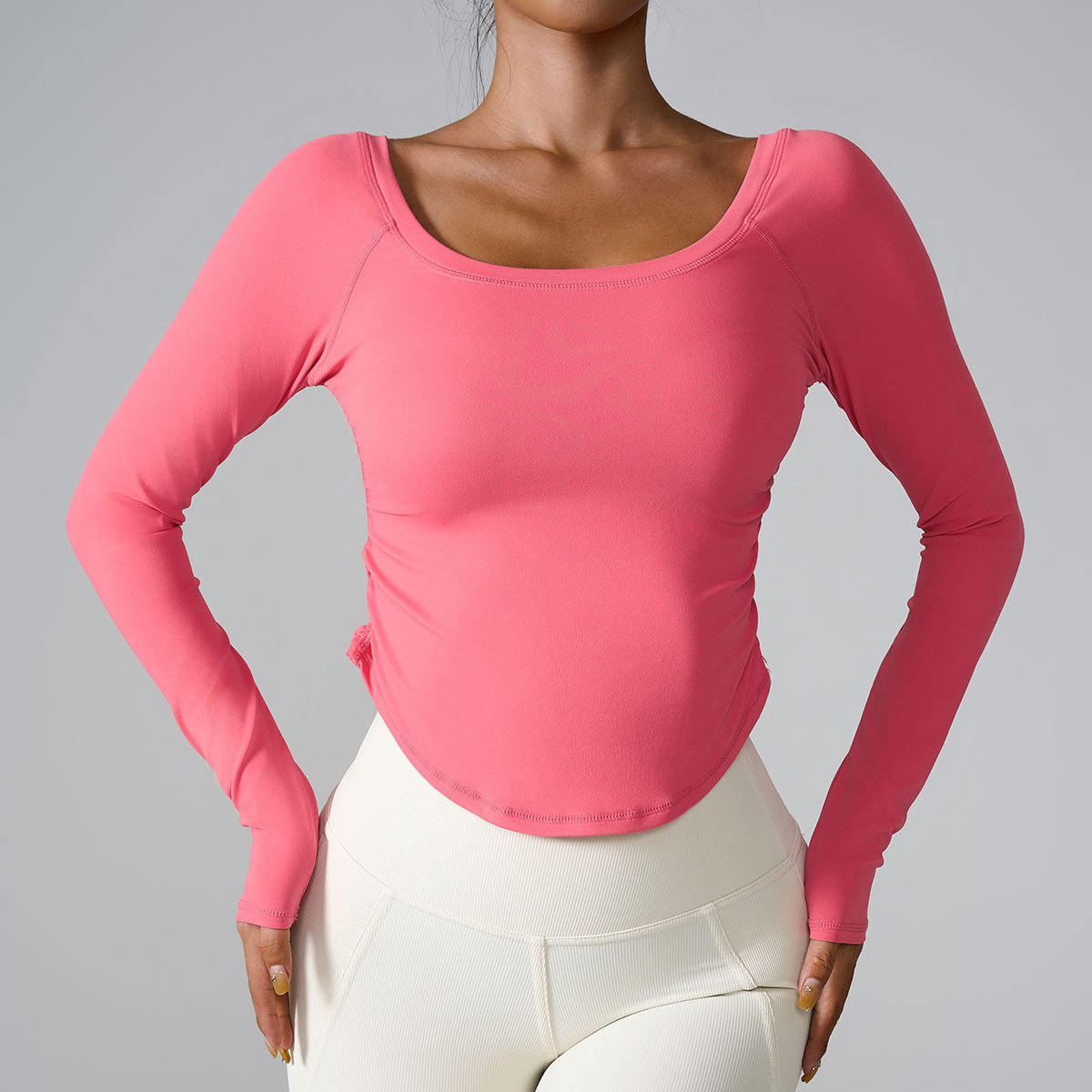 Sports Long Sleeve Skinny Yoga Clothes Women