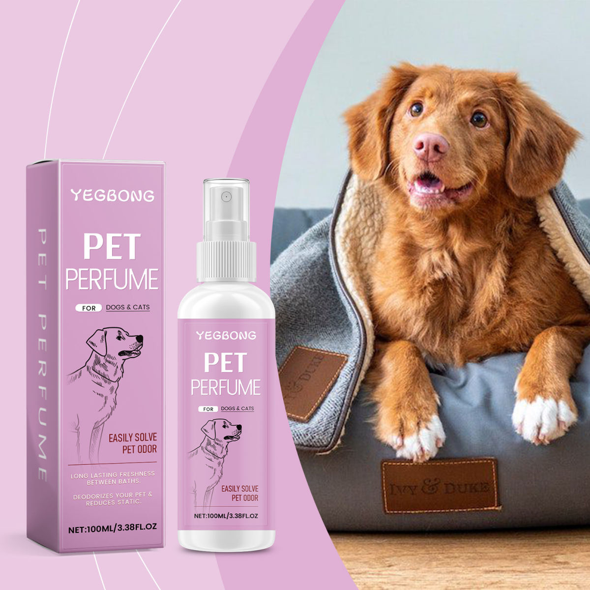 Cat And Dog Clean Odor Air Fresh Care Spray