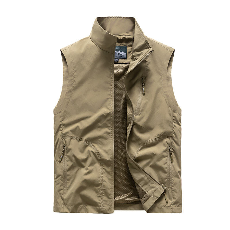 Casual Vest For Outdoor Fishing And Photography