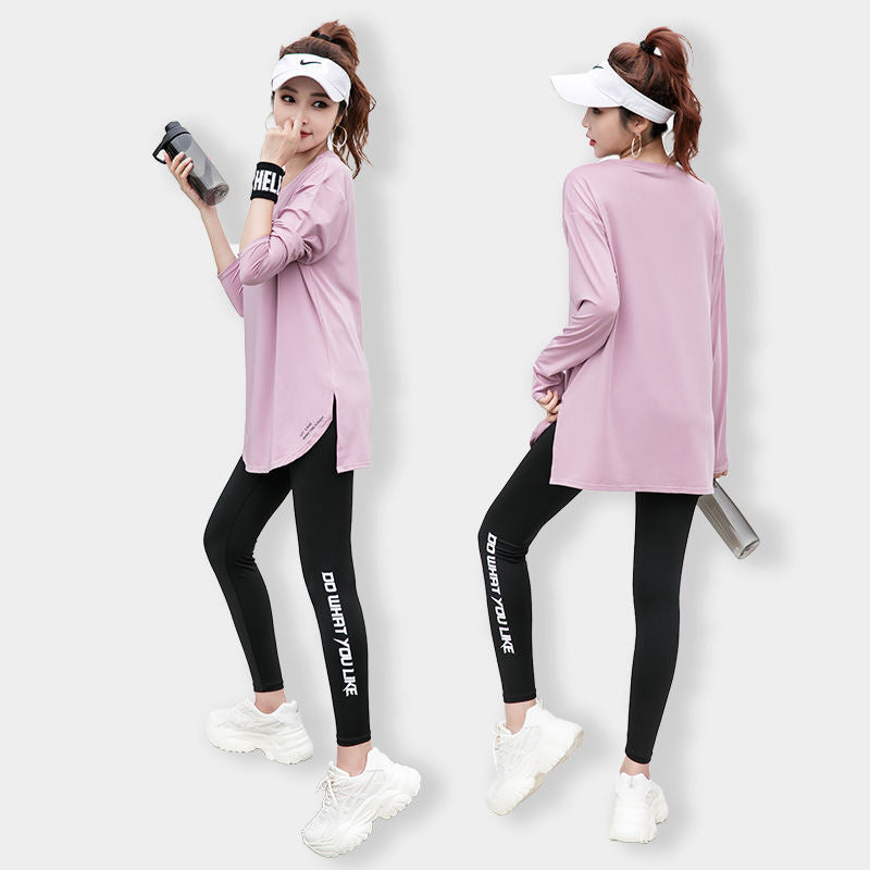 Women's Yoga Clothes Sports Three-piece Suit