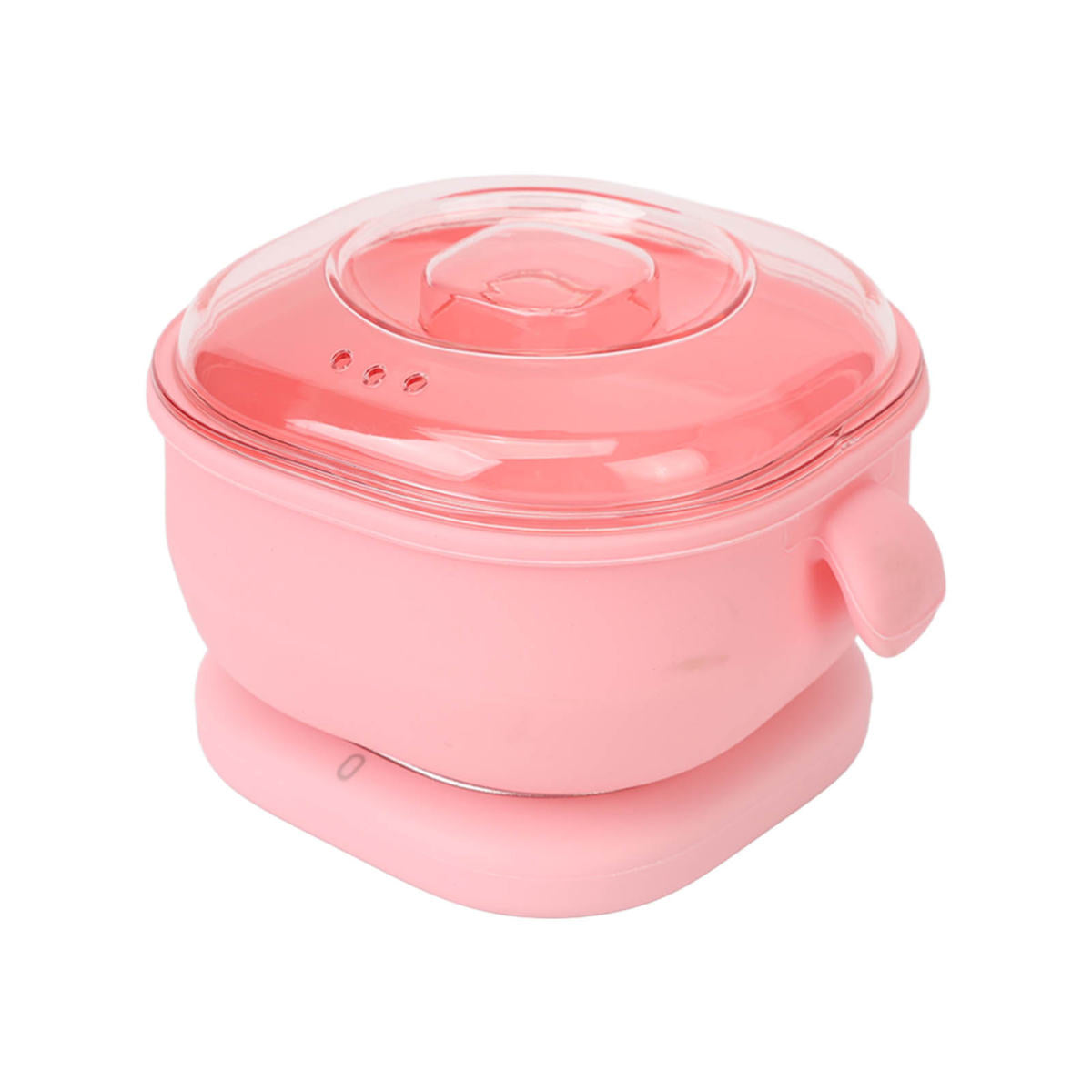 Electric Hot Wax Warmer Machine For Hair Removal 400ml Silicone Pot Liner Wax Heater 100W   Pink