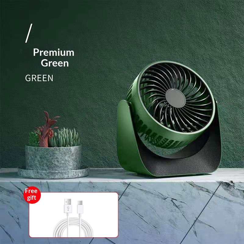 USB-charging High-wind-speed Touch-sensitive Silent Desktop Fan