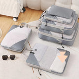 Compression Packing Cubes – 4, 5 or 6-Piece Travel Organizer Set
