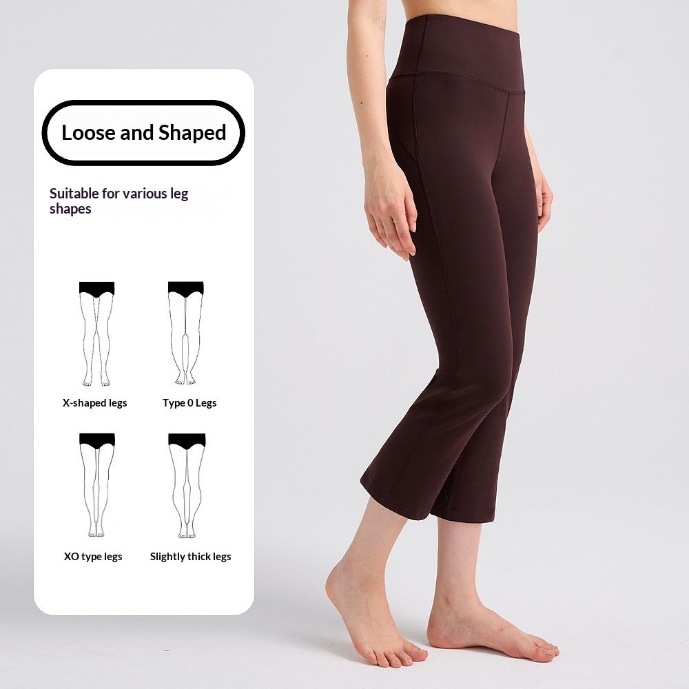 Womens Butt-Lifting Nude-Feel Quick-Drying Breathable Fitness Pants