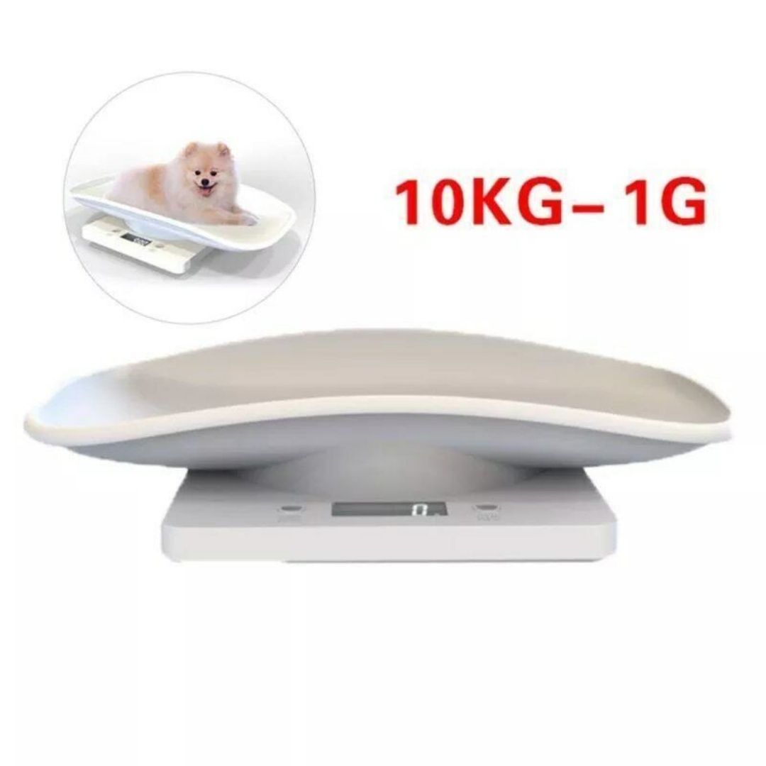 New Electronic LCD Digital Cat Puppy Small Pet Weighing Scales Animal Scale 10kg 1g UK