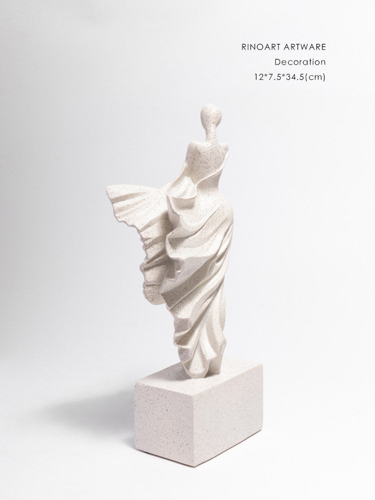 Artistic Sculpture Capturing The Beauty Of Women With A Textured Rock Finishperfect As A Home Decor Piece