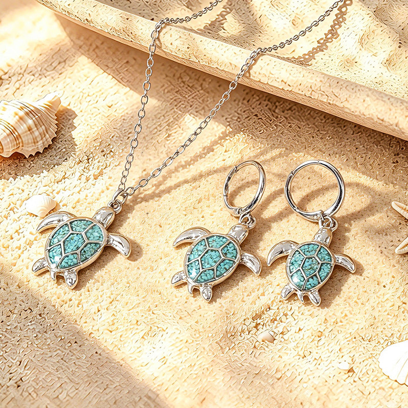 Niche-design Sea Turtle Jewelry Earrings As A Birthday Gift