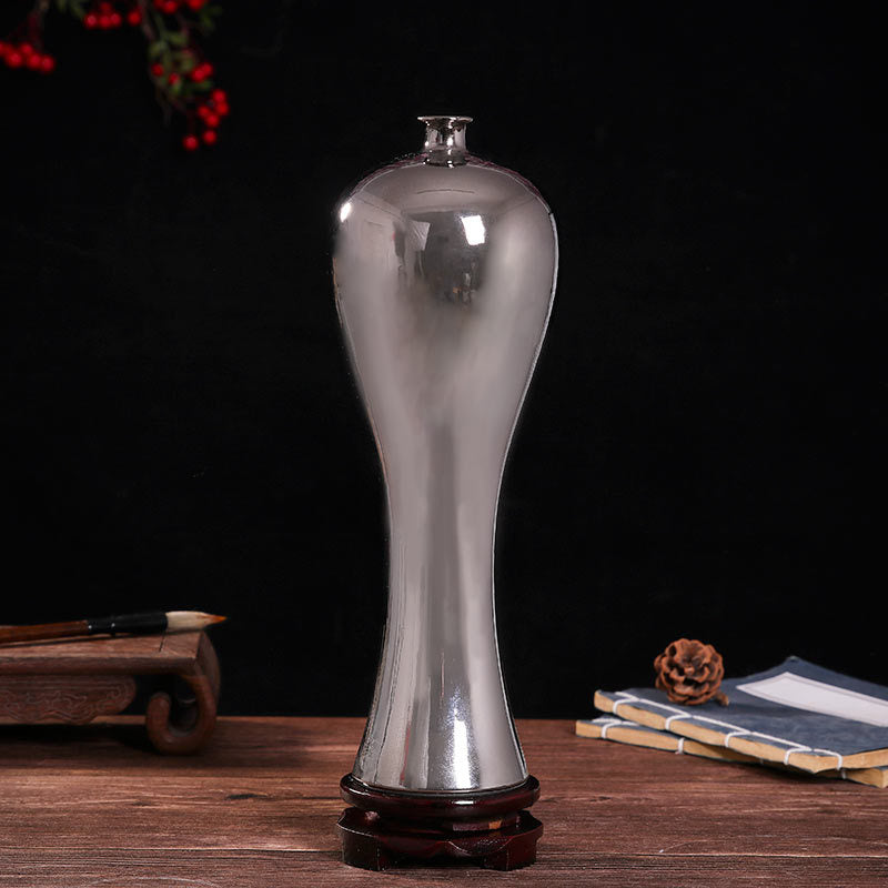 Home Decor Ceramic Color-Glazed Beauty Vase
