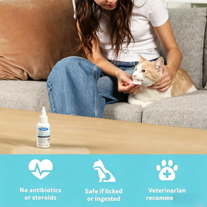 Professional Eye-Cleaning Pet Eyewash Solution
