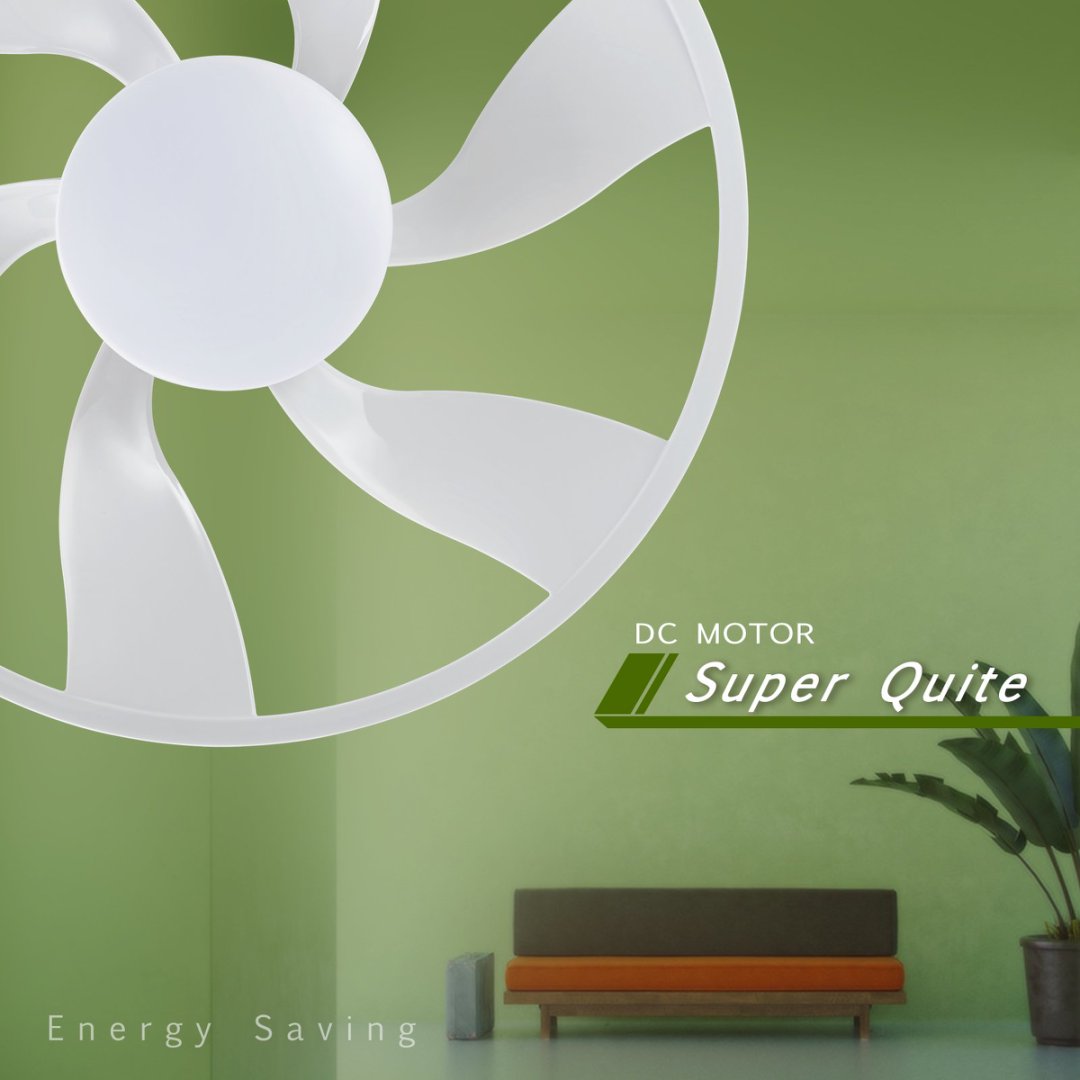Light Pro 22 In. LED Indoor Matt White Smart Ceiling Fan With DC Motor