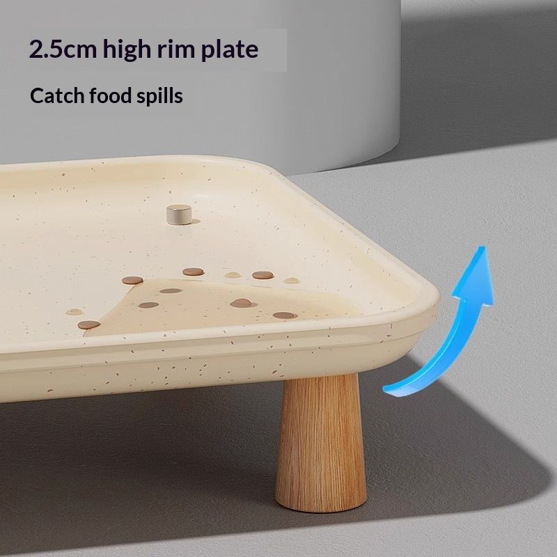 Pet Food Bowl Automatic Cat Feeder
