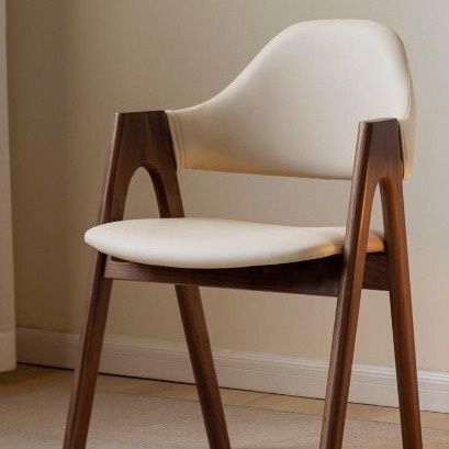 Nordic style Creative Solid Wood Chair For  Milk Tea Shops