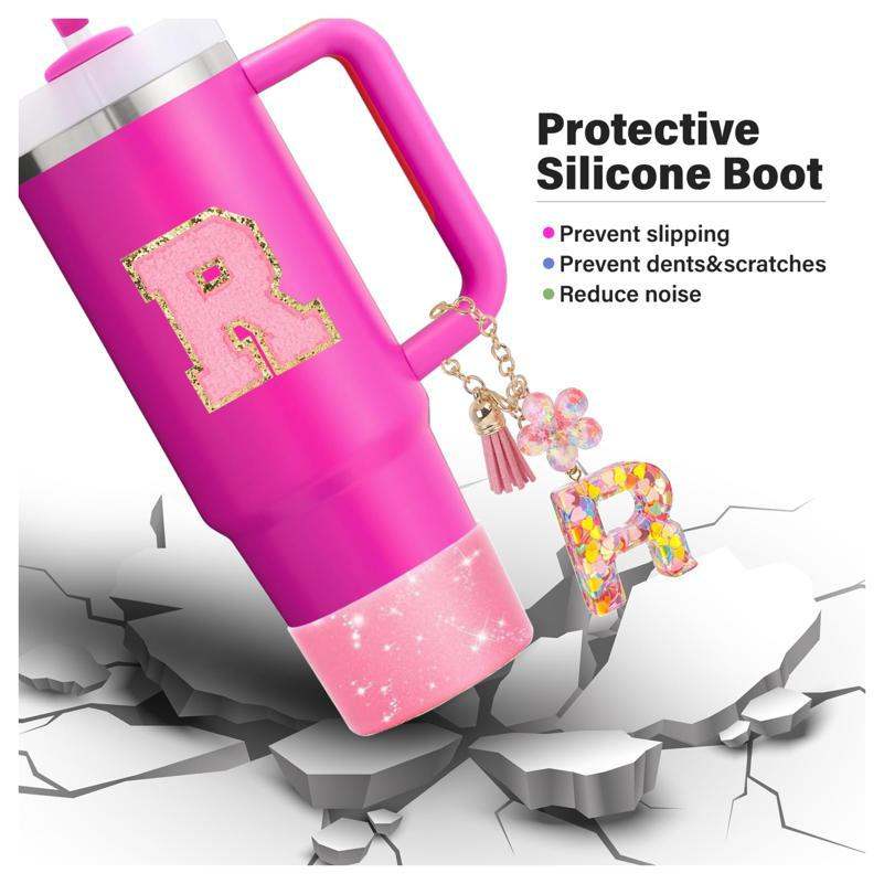 Fashion Monochrome Alphabet Water Glass Accessories