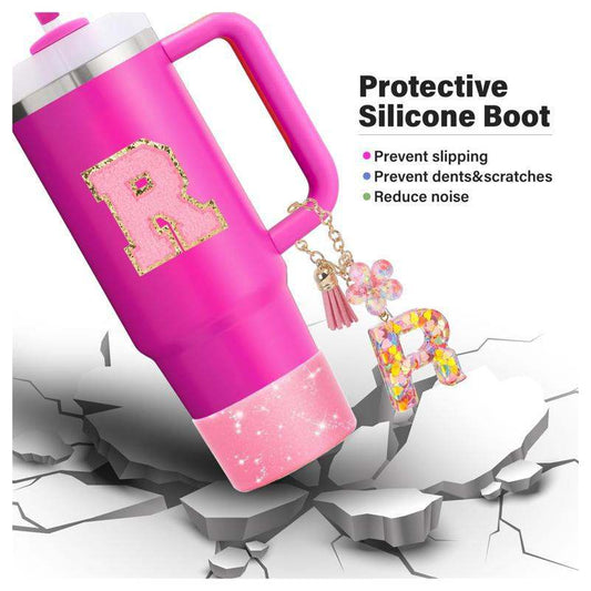 Fashion Monochrome Alphabet Water Glass Accessories