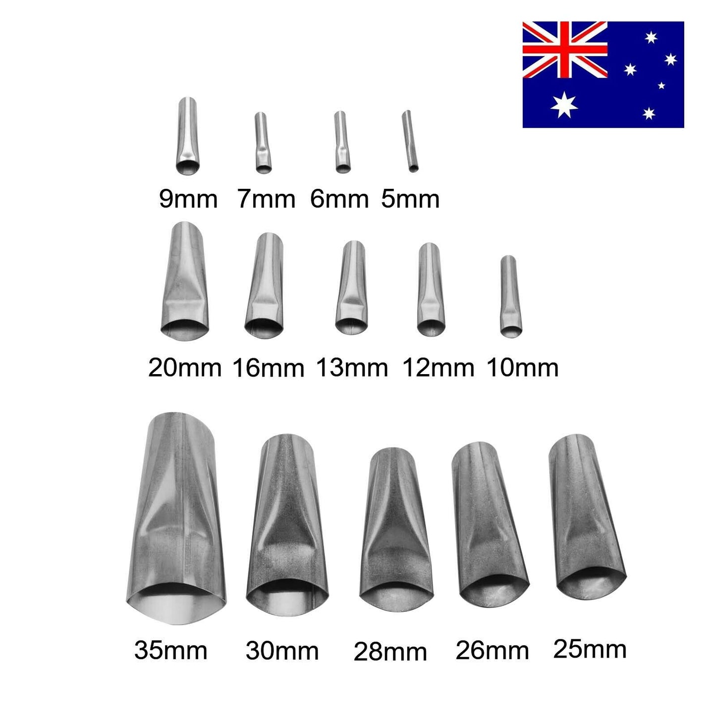 17 Caulking Finisher Caulk Nozzle Applicator Sealant Finishing Scraper Tools--19pcs
