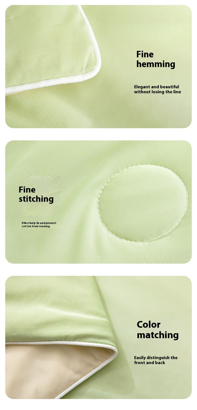 Summer Cooling Fiber Lightweight Blanket Comforter Double Side Breathable Soft