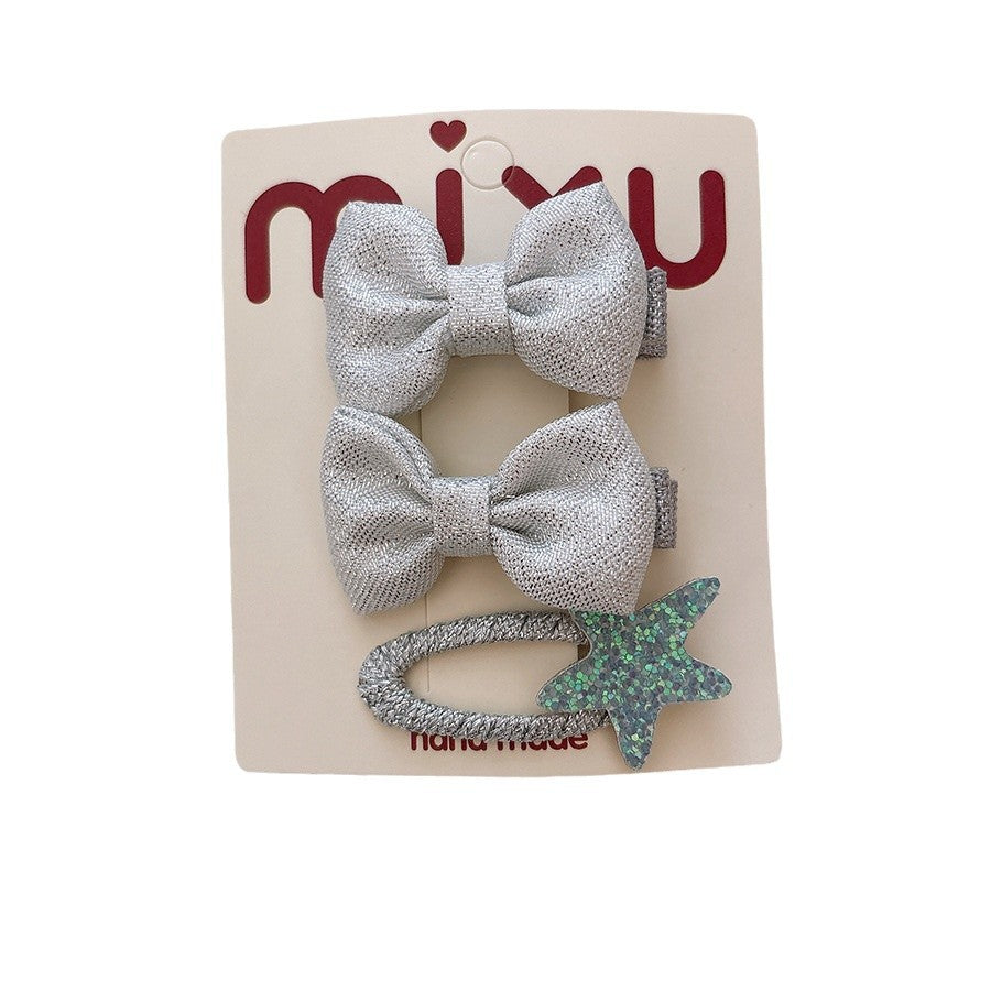 Versatile Childrens Hair Clip Made Of Leather