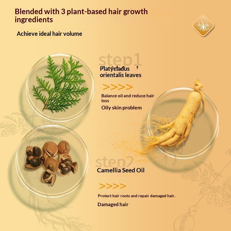 Yaopin Miao Jian Anti-Hair Loss Shampoo For Improving Gray Hair And Reducing Dandruff