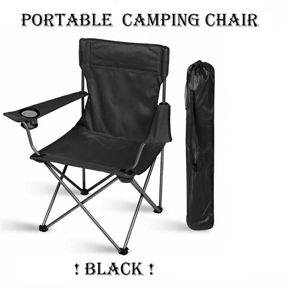 Folding Camping Chairs Portable Lightweight Outdoor Garden Beach Picnic Chair