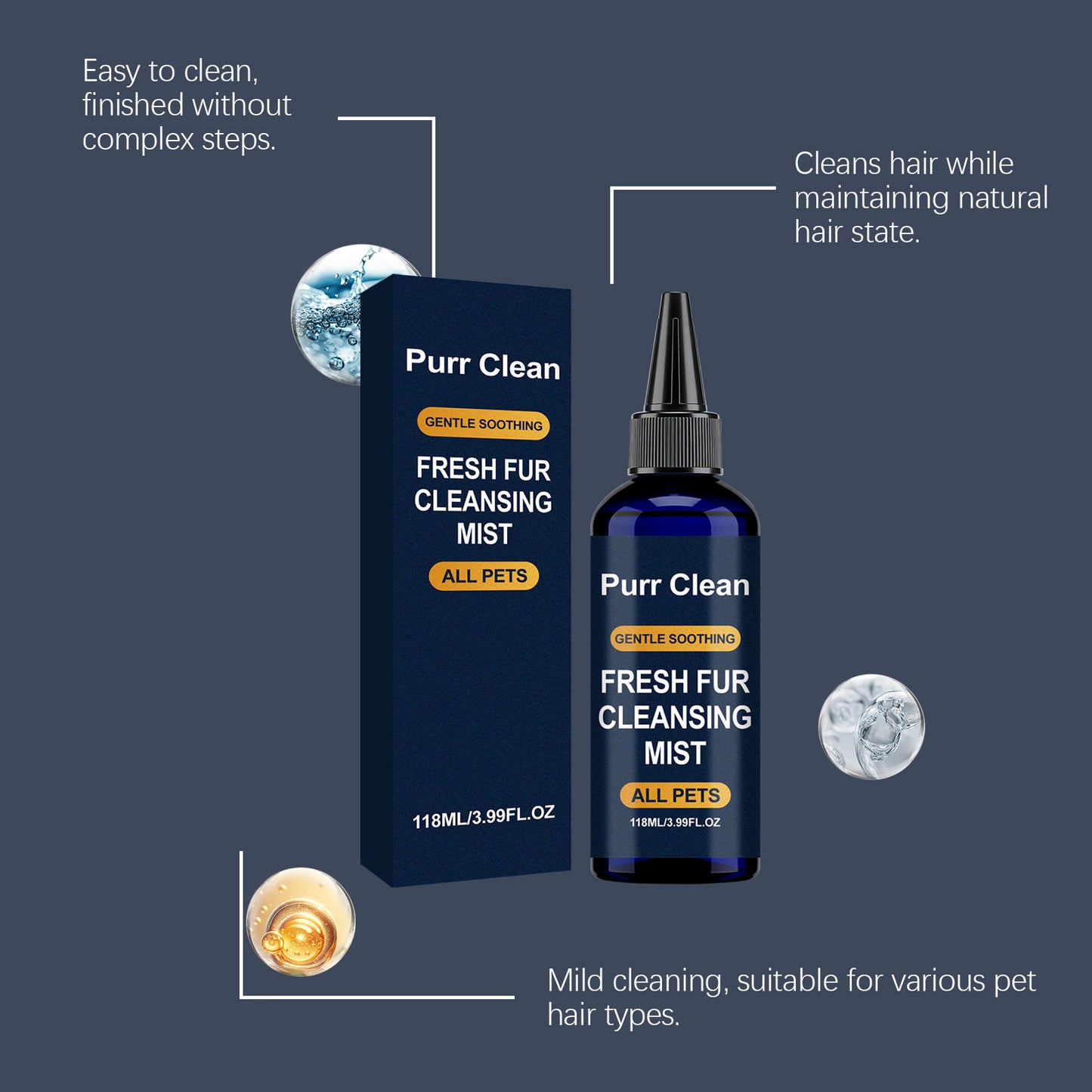 Pet Hair Cleaning Spray