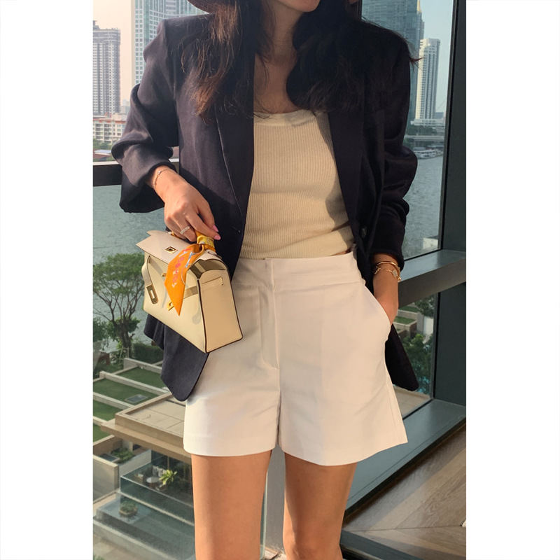 New Best-selling Outerwear Thin Shorts For Petite Figures