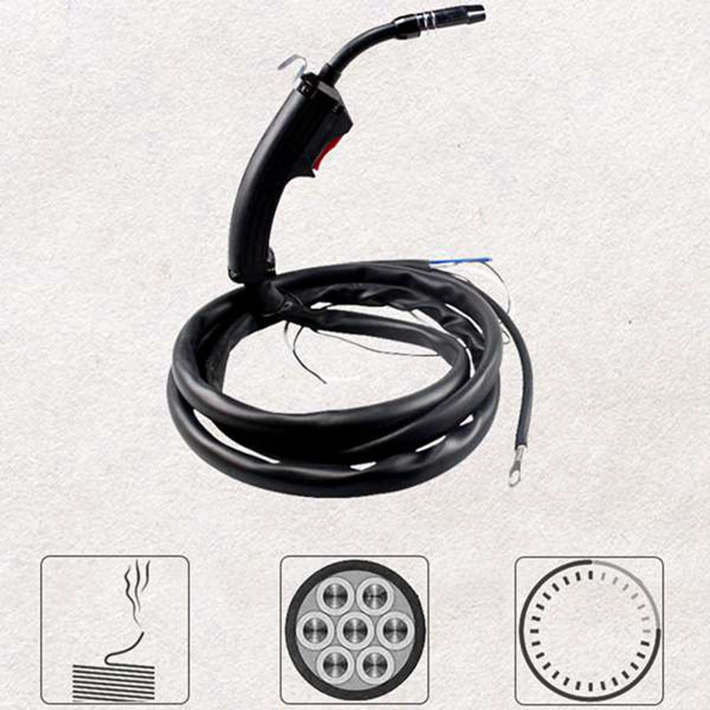 Support pan European shipping--Mig Mag Welding Machine/Equipment Accessories Binzel 14Ak Welding Torch For Mig Mag Welding Equipment With 4M Cable