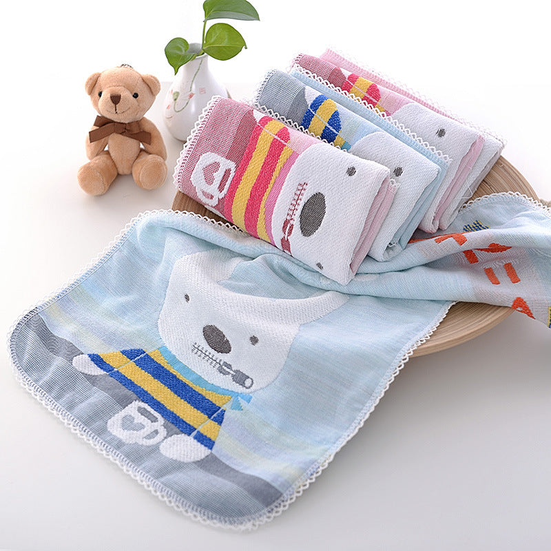 Cotton Face Towel For Home Use Soft And Highly Absorbent Perfect For Babies