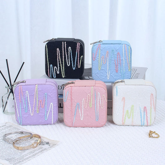 Earring Necklace And Ring Organizer For Home And On The Go